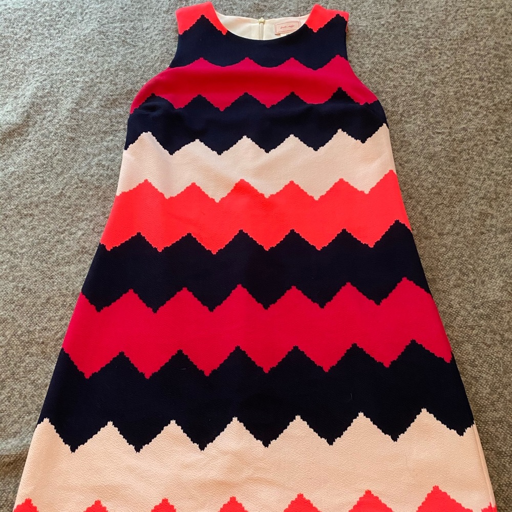 Love...ady Chevron Shift Dress